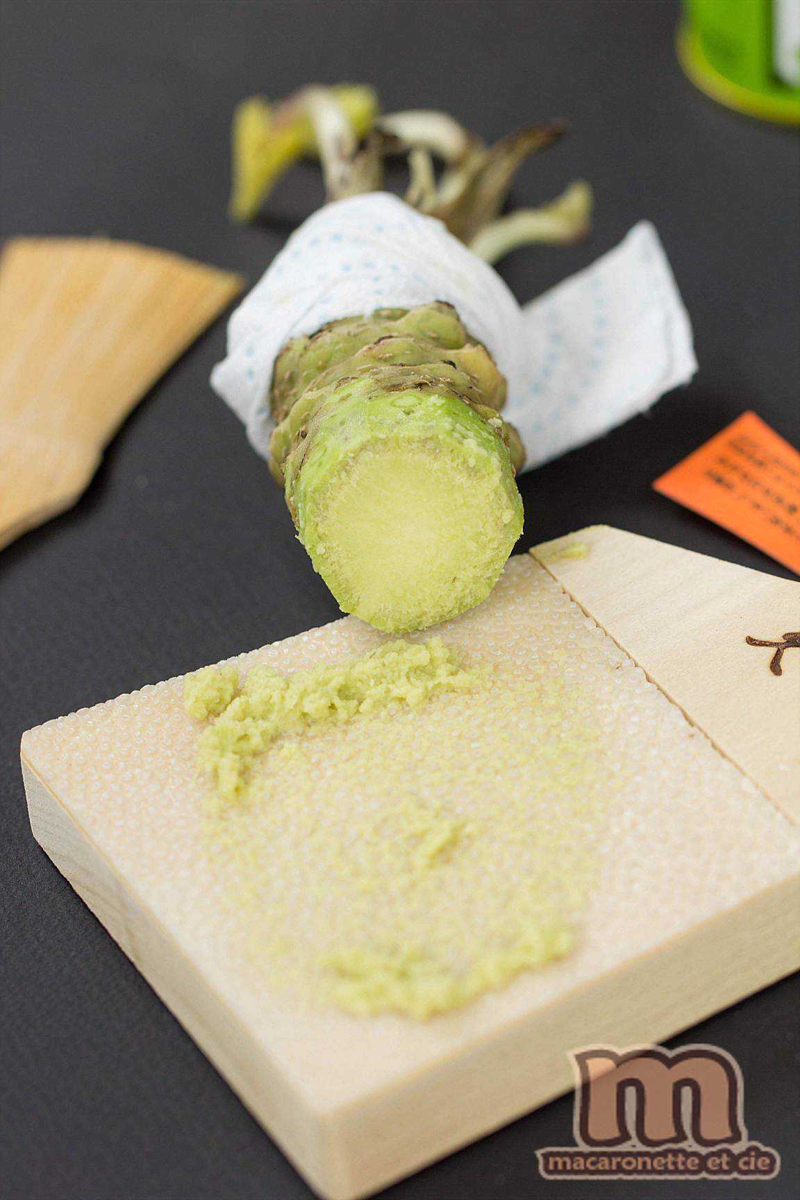 Financiers au wasabi frais et cerises et cie