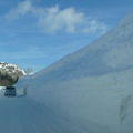 A) La neige