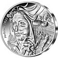 400 eme anniversaire de la naissance de moliere deux piece de 10.00 et 20.00 euros en argent