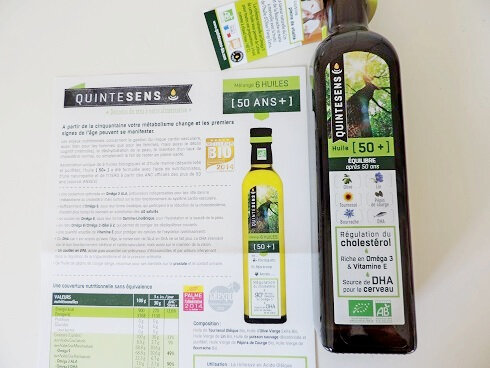 QUINTESENS BIO: huile santé sur mesure et vinaigrette bio - La cuisine de  Ponpon: rapide et facile!