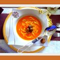 Velouté potiron châtaignes