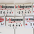 Vintage ... ancienne etiquette de prix * en francs 