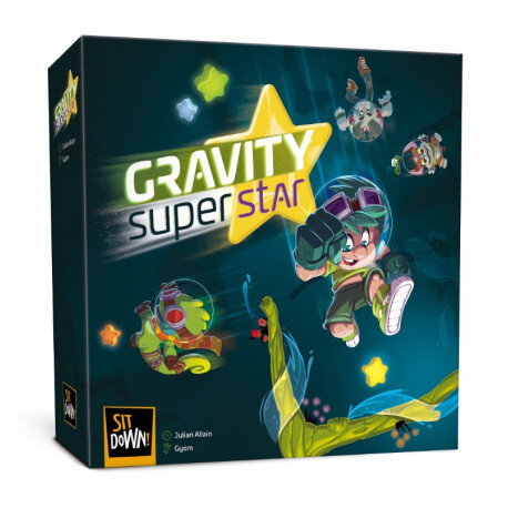 Boutique jeux de société - Pontivy - morbihan - ludis factory - Gravity superstar