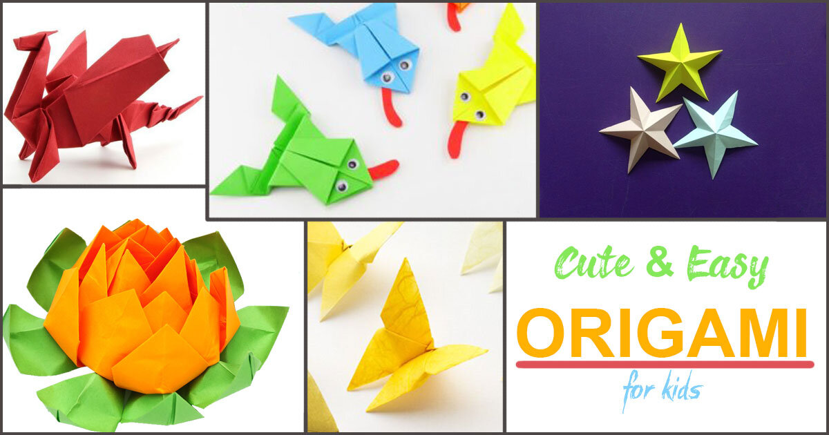 5 Cute And Easy Origami For Kids Creative Green