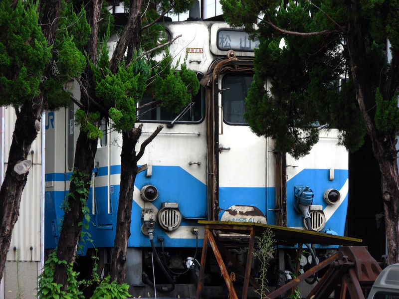 JRキハ65-キハ58 (65-41), Matsuyama depot