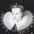 Portrait de la reine louise peint en miniature