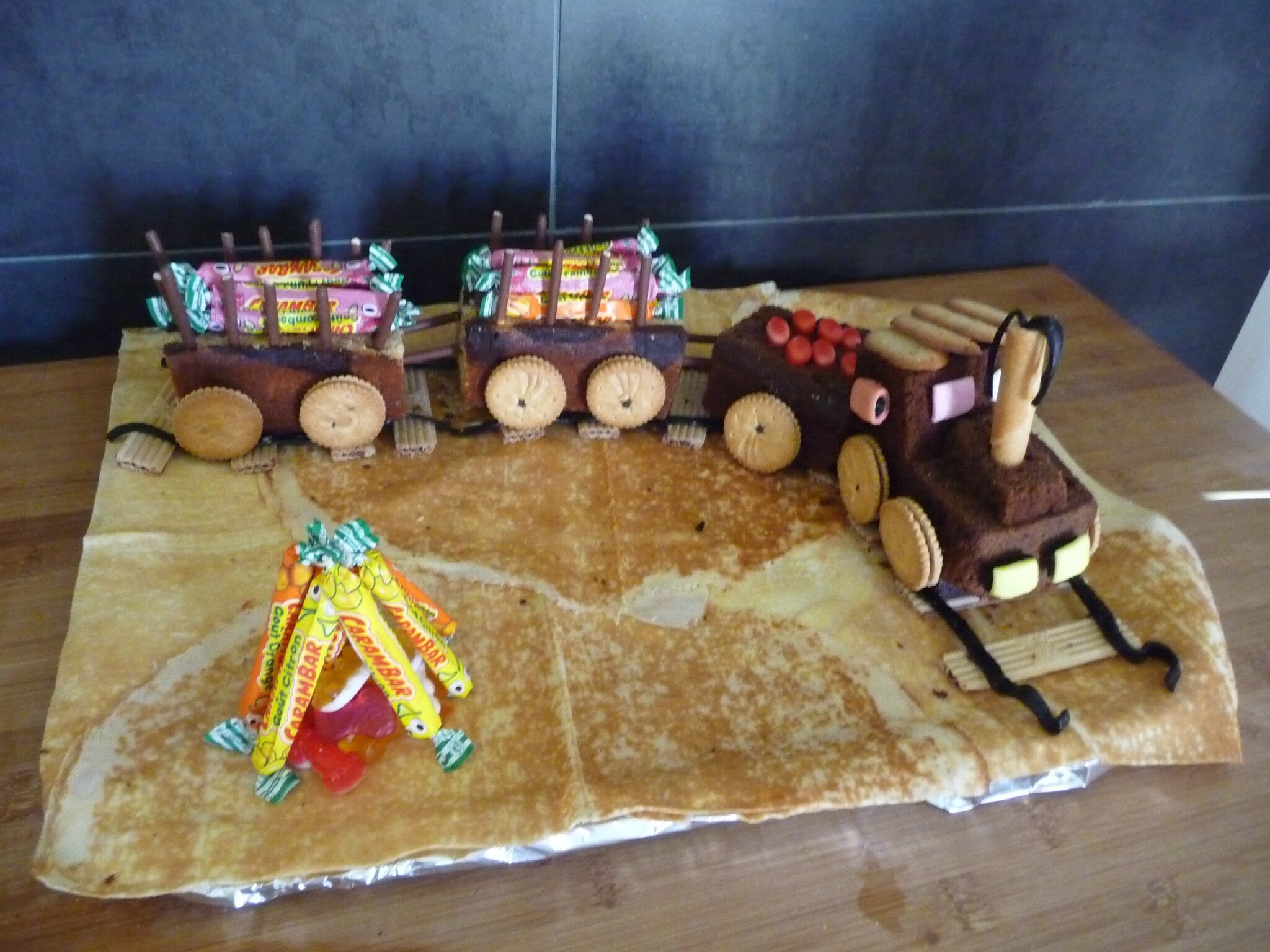 Gateau Train Quelques Petites Choses A Partager