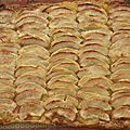 Tarte aux pommes toute bête !