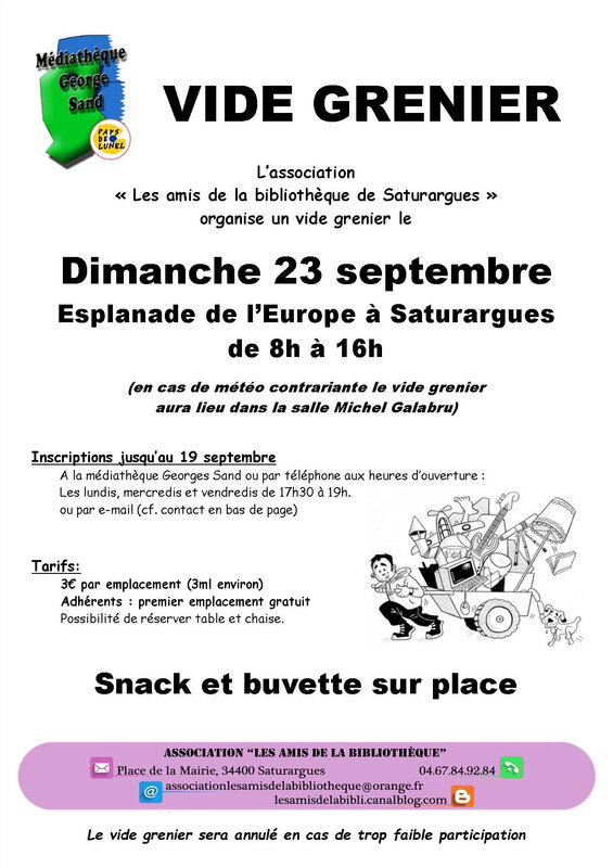 2018-09-23 - Affiche Vide Grenier