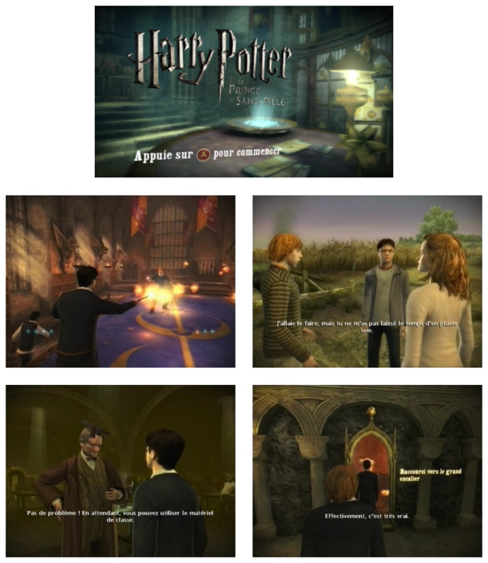 Harry Potter et le Prince de Sang-Mêlé sur Wii 