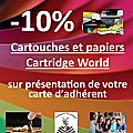 Partenariat cartridge world