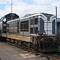 BB 66128 avec ses 'moustaches', dépôt de Bordeaux