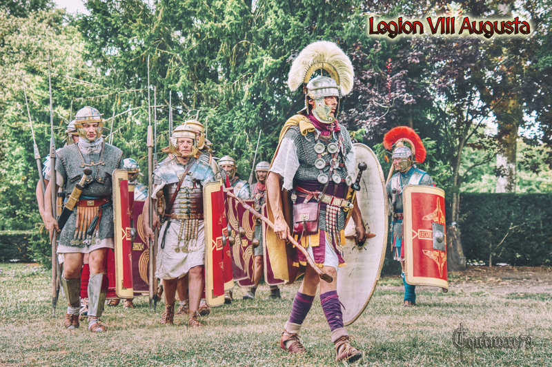 Legion VIII AUGUSTA - La ferme royale de Javarzay (Chef-Boutonne) Les Romains aux Francs - Clotaire Ier de saint Junien à Nouaillé