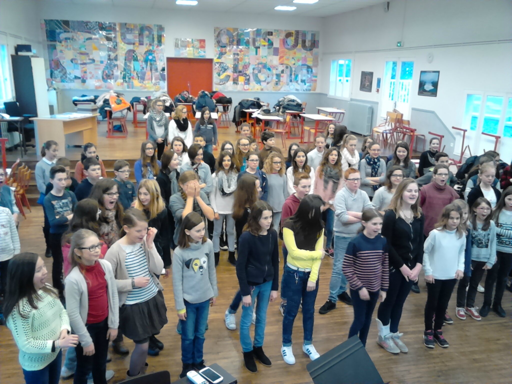 rencontre chorale école