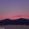 Coucher de soleil sur Ajaccio