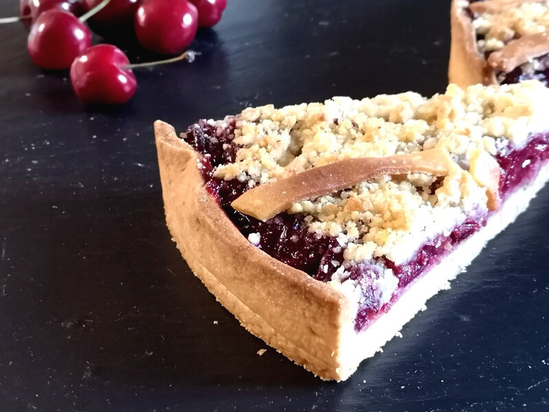 Tarte Crumble Aux Cerises Les Recettes De Titounette45 