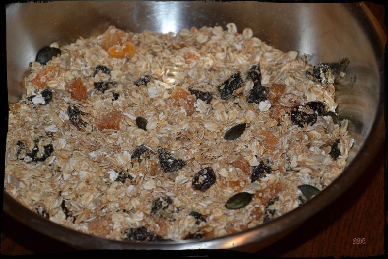 Muesli / Granola maison sans sucre ni matière grasse ajoutés DDcuisine