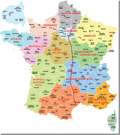carte de france