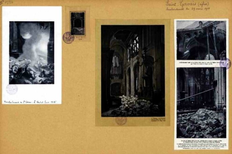 St Gervais bombardée mrs