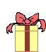 cadeau qui s'ouvre