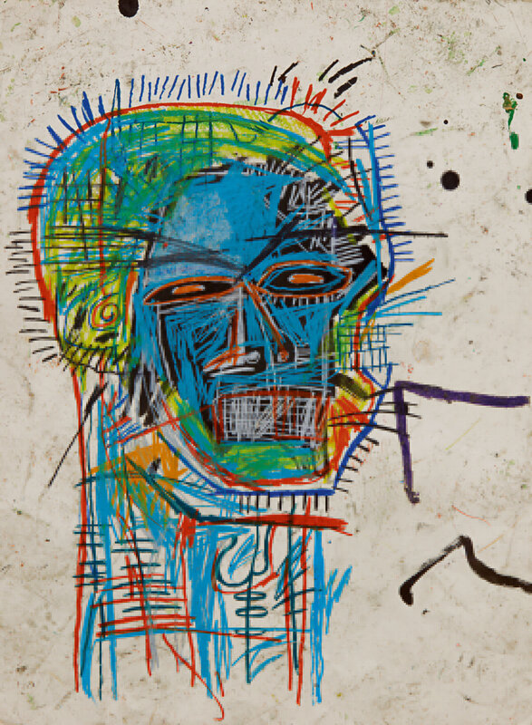 10370 Lot 103 - Jean-Michel Basquiat, Untitled (Head)