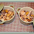 Oeuf cocotte aux fruits de mer