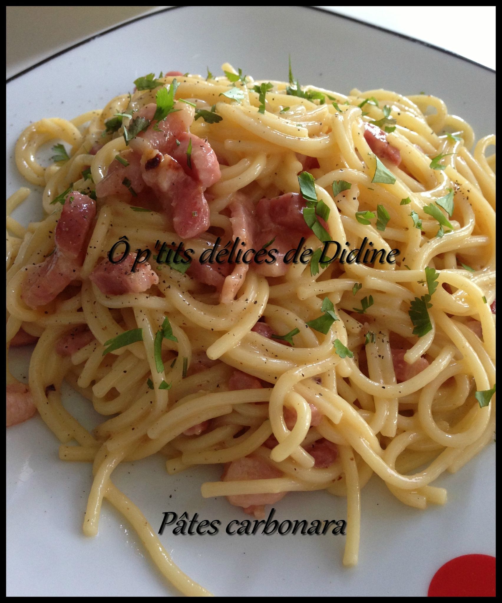 Spaghetti Carbonara, la vraie recette italienne! - Cuisine Addict