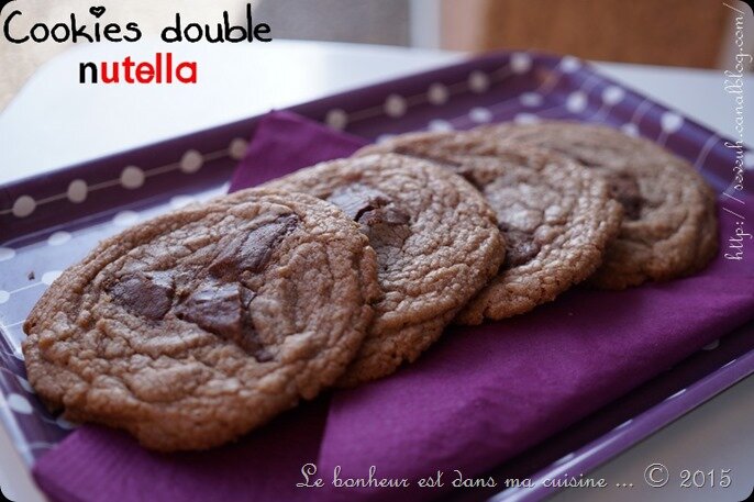 Cookies Double Nutella