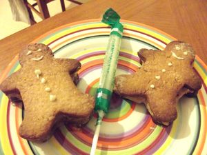 Bonhommes sandwich de la saint-Nicolas - CNRS : Cuisiner Nuit Rarement