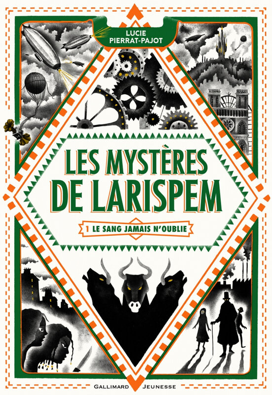 Les Mystères de Larispem : Le sang jamais n'oublie, de Lucie Pierrat-Pajot