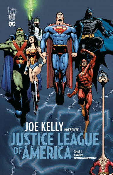 joe kelly présente justice league of america 01 l'âge d'obsidienne