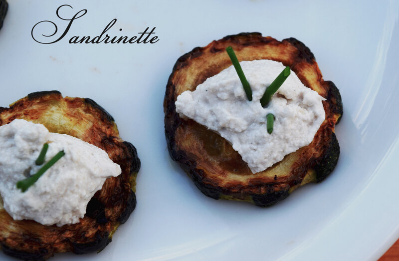 toast courgettebrandade sandrine dans tous ses états