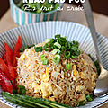 Khao pad poo: riz frit au crabe