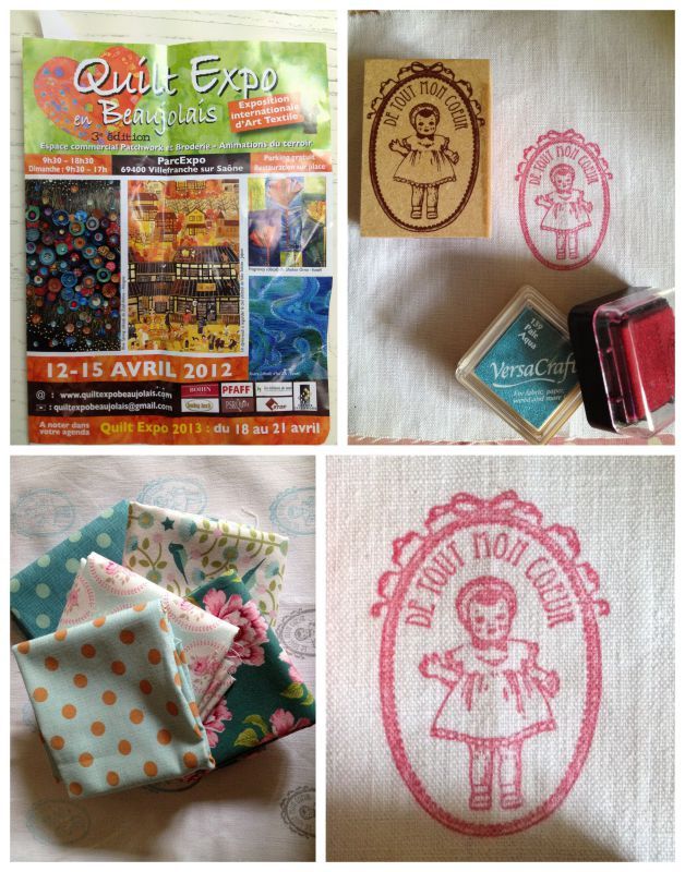 quilt expo en beaujolais elle a le fil,elle a tout compris...