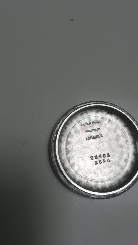 fond de boite longines MN