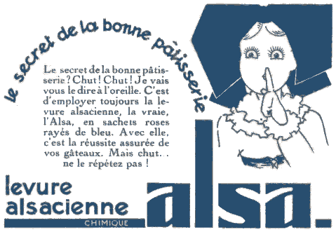 Levure chimique Alsacienne ALSA