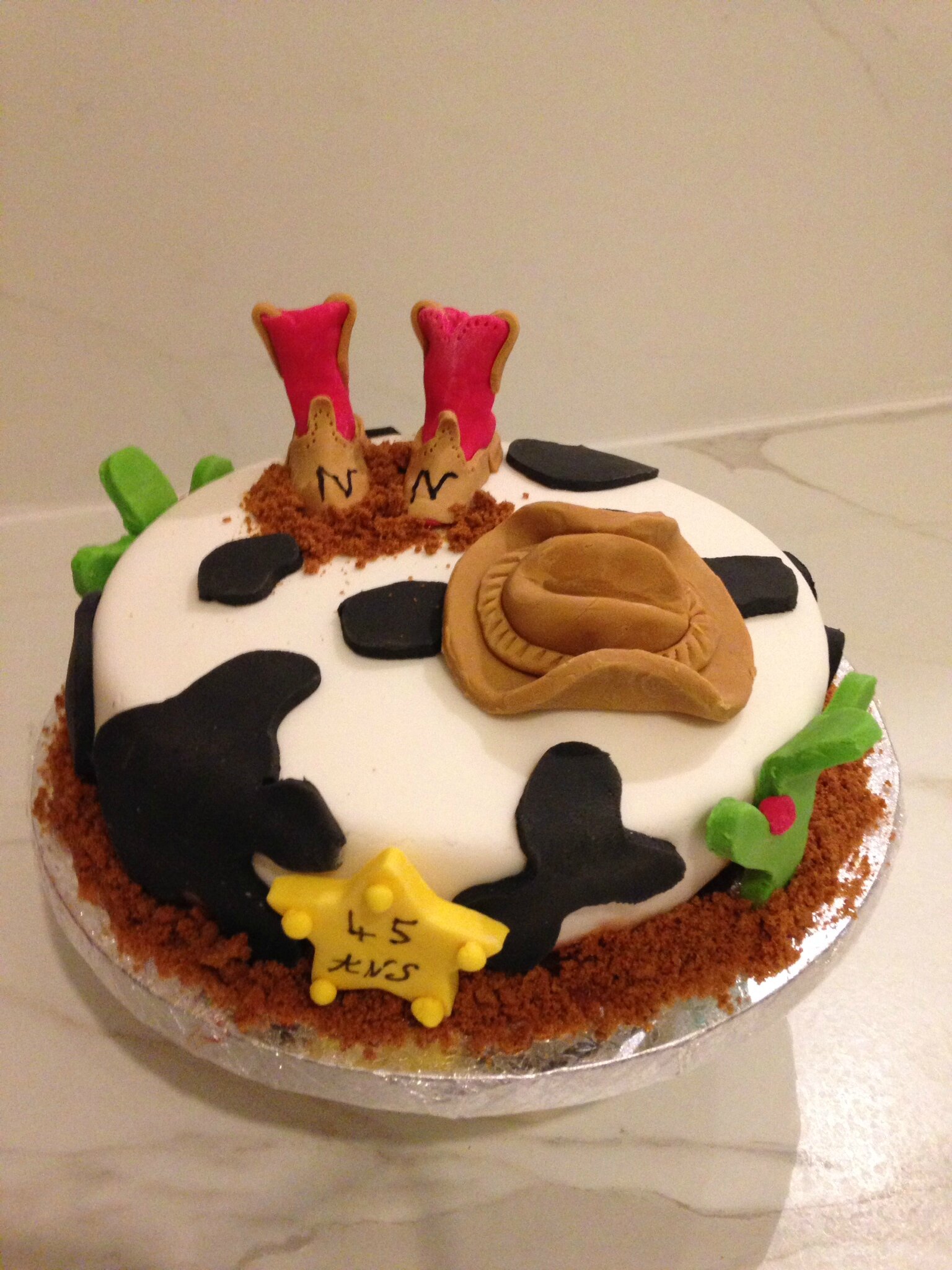 Gateau Cowboy Photo De Mes Gateaux Karine S Cakes