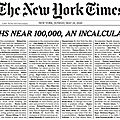 Nyt : an incalculable loss