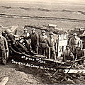 Occupation de la Rhénanie, Souvenir du camp de Bitche, 243e RAC 33e batterie 4e pièce, novembre 1920