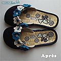 Serial crocheteuse 128 : custom shoes
