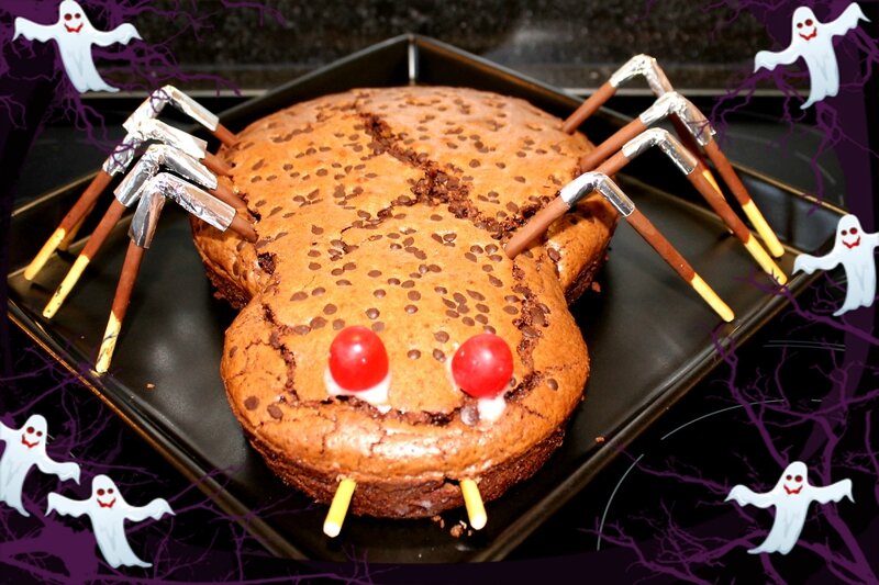 Mon Araignee Pour Halloween Entre Sucre Sel