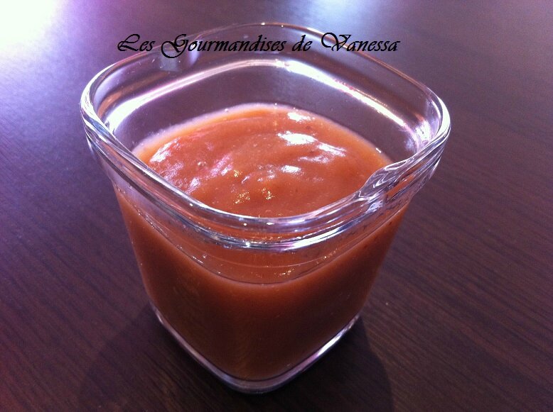 Compote de Pommes Fraises Rhubarbe Les Gourmandises de Vanessa