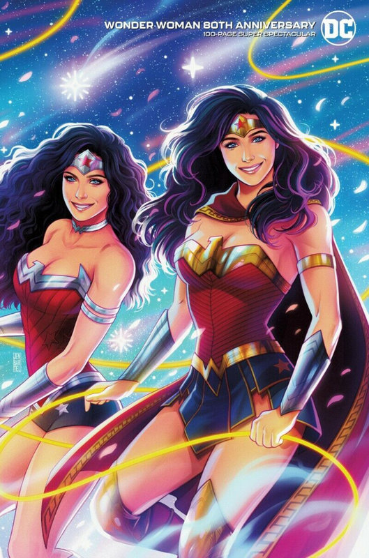 wonder woman 80th anniversary special costume celebration variant