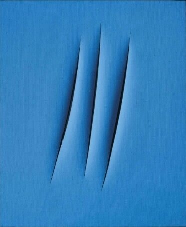 Lucio Fontana (1899-1968), Concetto Spaziale, Attese, 1964