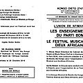 Kongo dieto 2747 : le festival musical aux dieux africains !