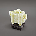 Two white jade from the collection of sir quo-wei lee sold at sotheby's hong kong, 14 july 2021