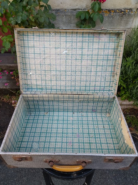 Ancienne paire d'embauchoirs Weston en alu et bois - Ma valise en carton