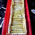 Tarte à la rhubarbe de béa