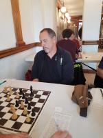 Grand Roque de la Tour d'Argens 2019 (8) Léo Candela, président de l'Échiquier Craurois