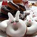 Un goûter chez les sylvanian families - les mini donuts lapin